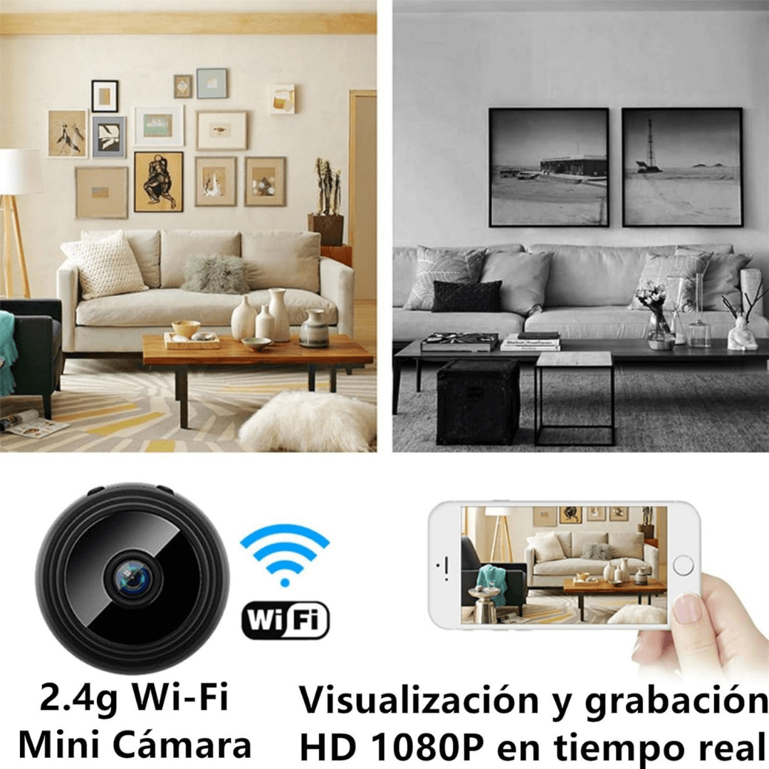 Mini Cámara 1080p HD